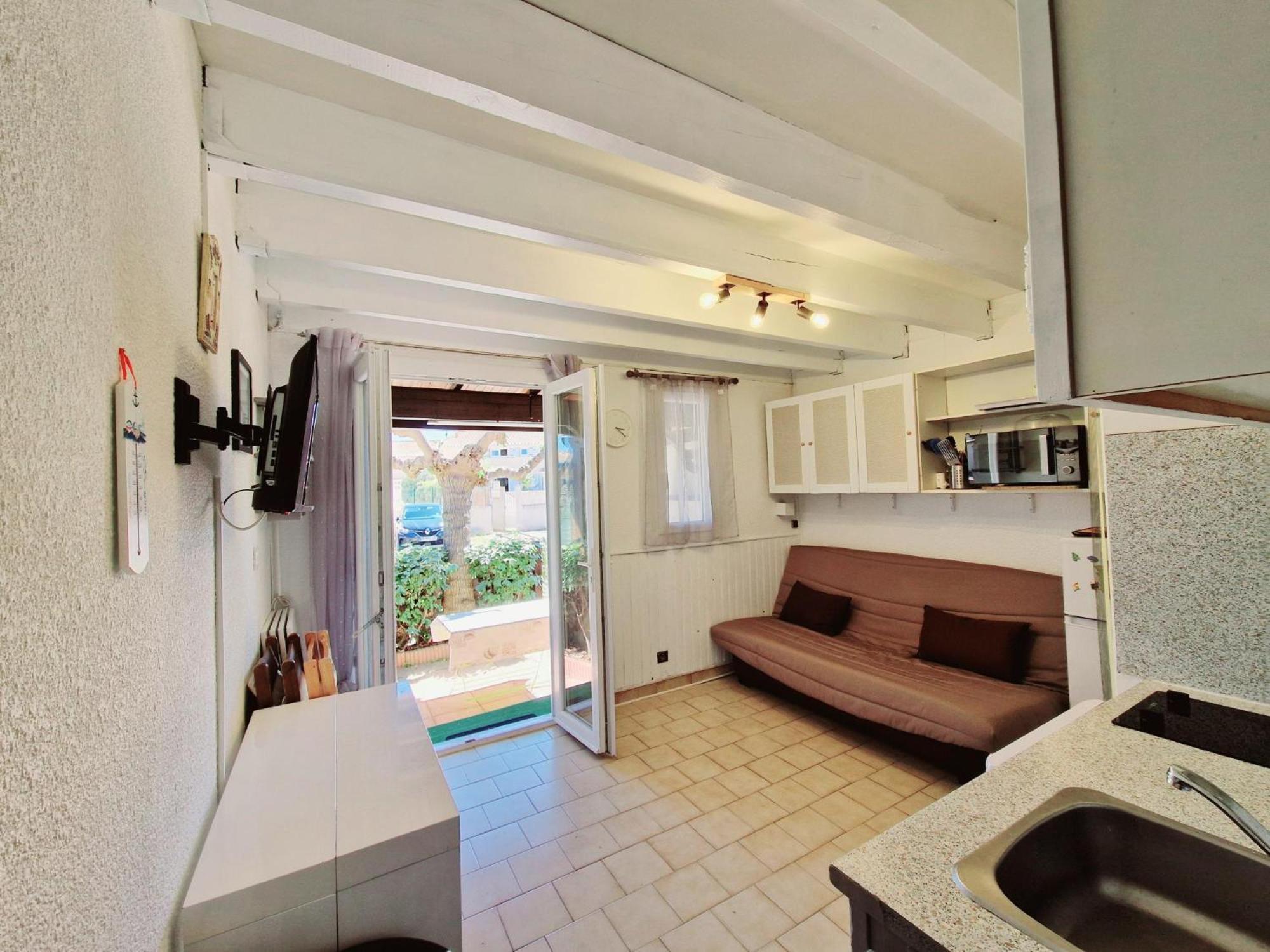 Villa T2 Cabine 500M De La Plage Portiragnes Exteriér fotografie